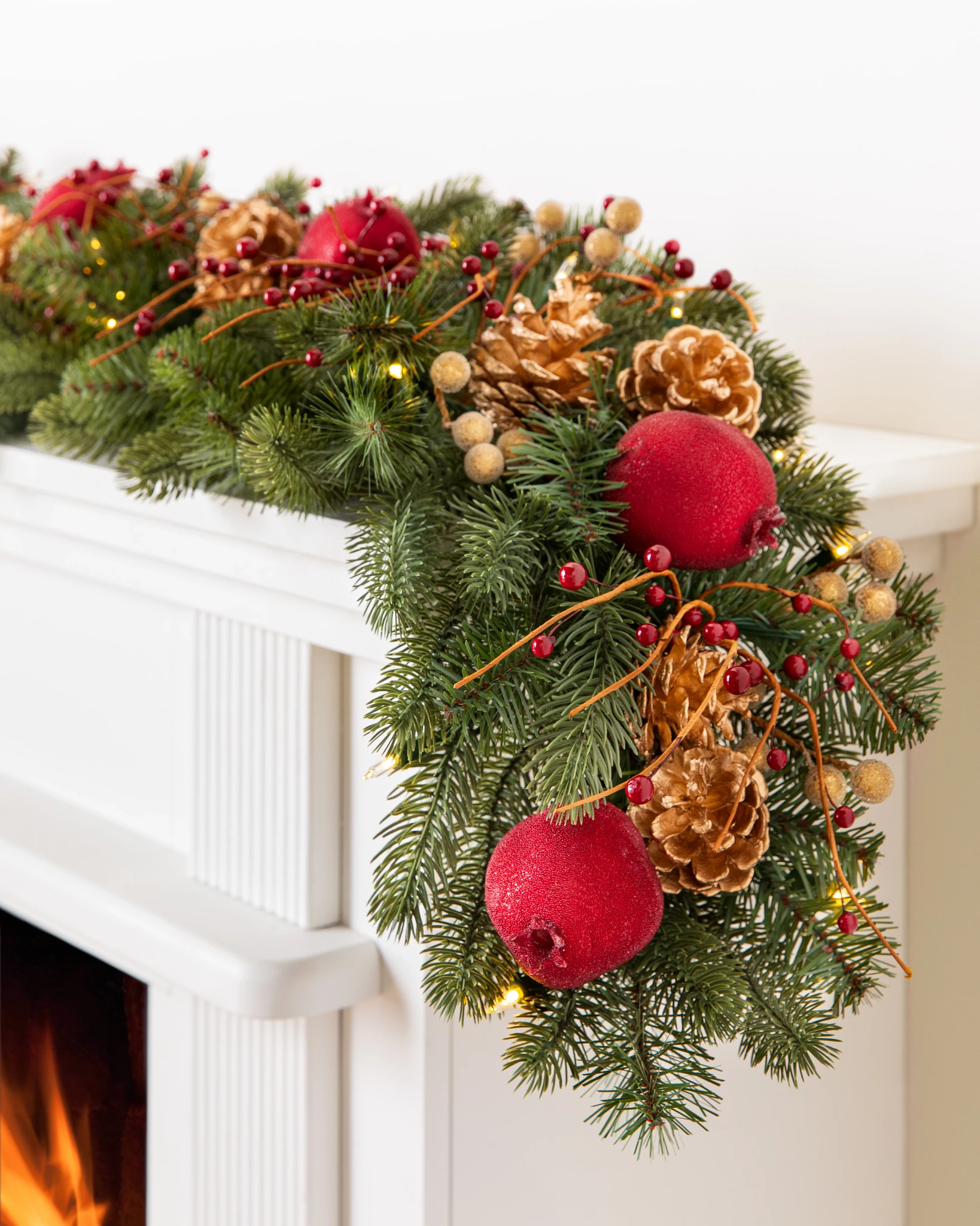 Vermont White Spruce® Bordeaux Wreath