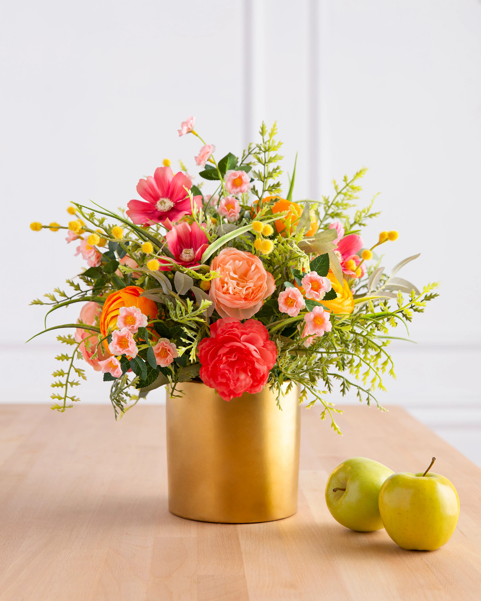 Sunrise Blooms Wreath